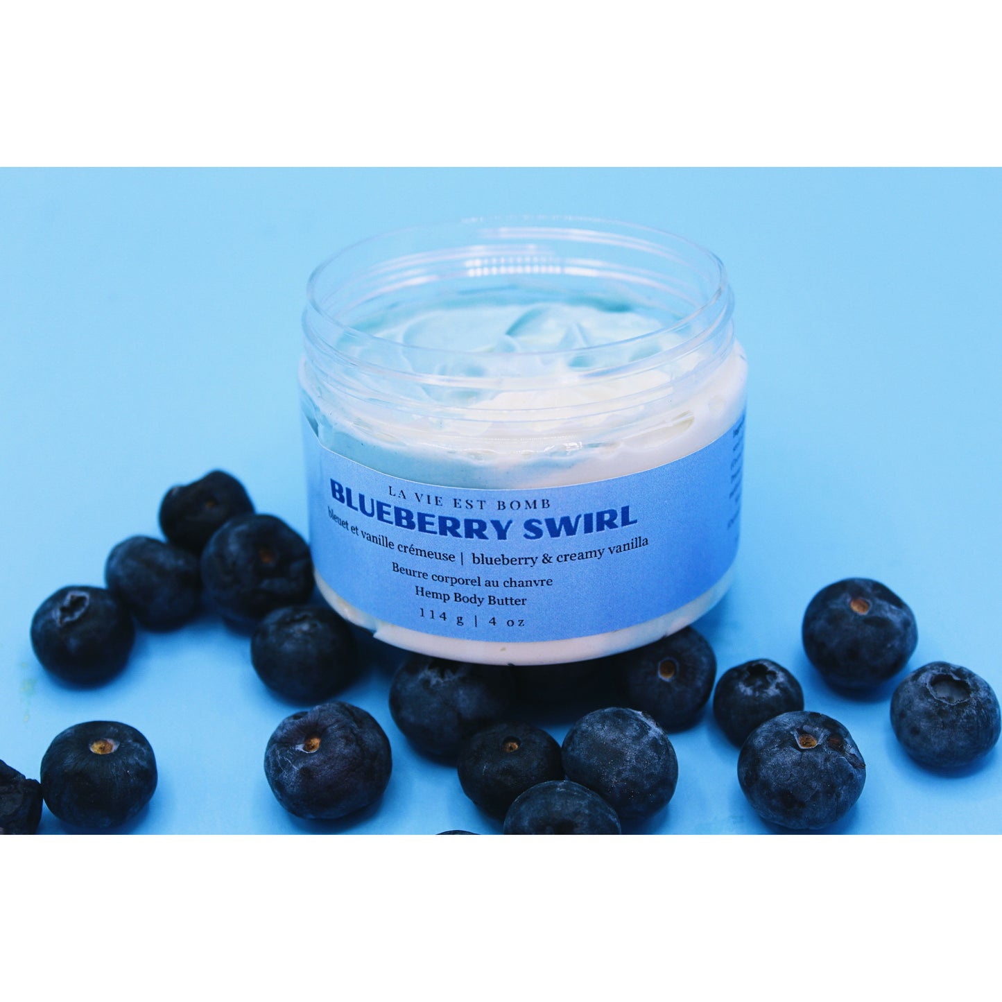 Blueberry Swirl Hemp Body Butter