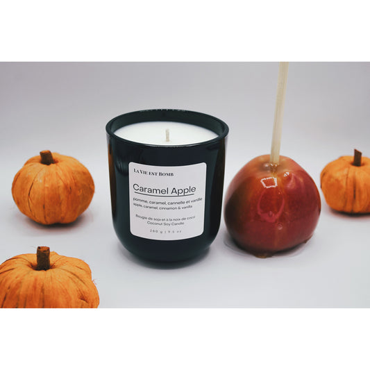 Caramel Apple Coconut Soy Candle