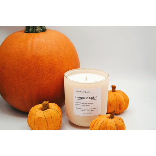 Pumpkin Spice Coconut Soy Candle