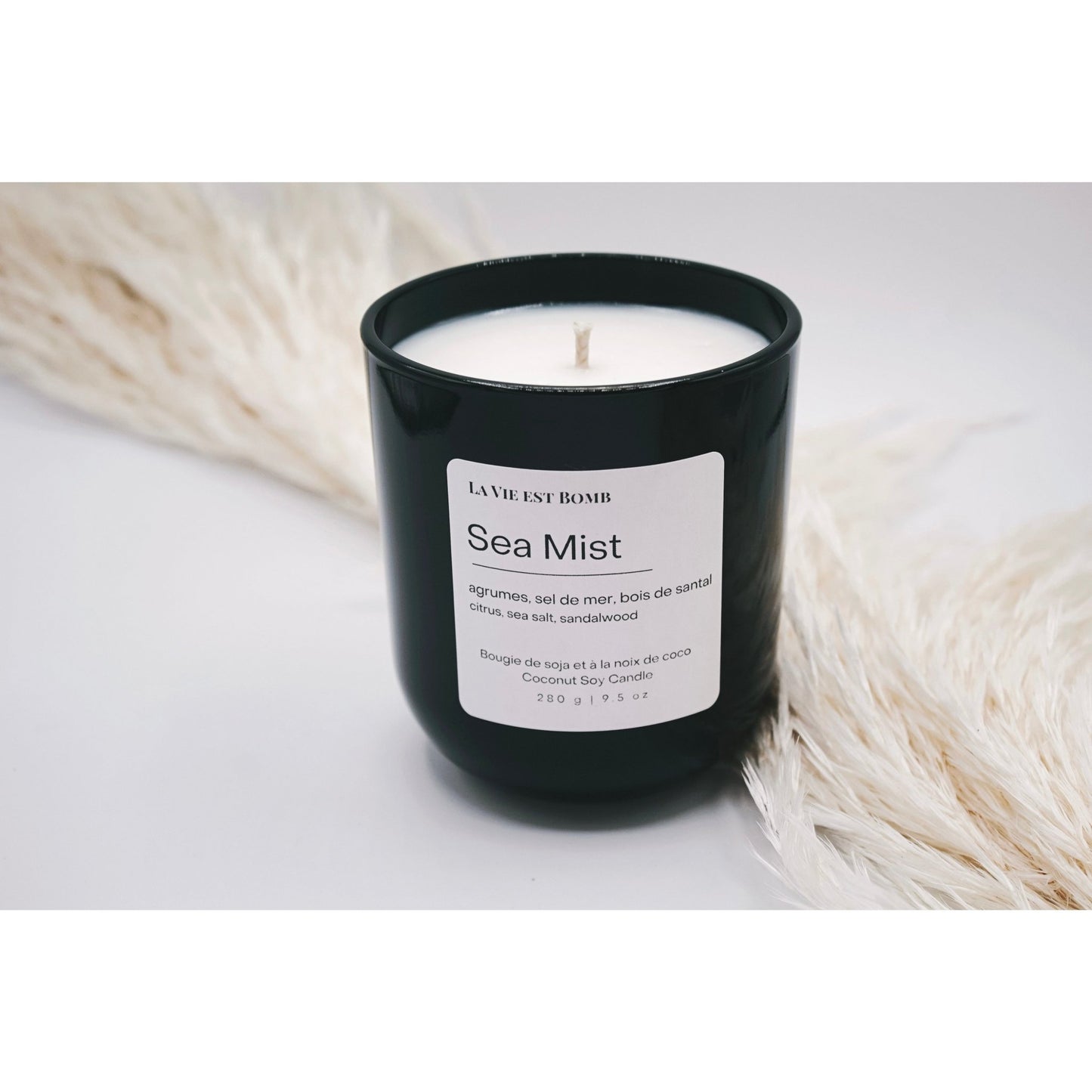 Sea Mist Coconut Soy Candle - La Vie Est Bomb